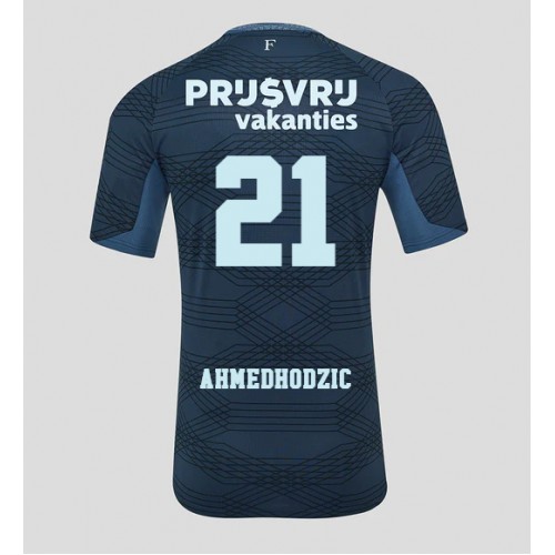 Feyenoord Anel Ahmedhodzic #21 Fußballbekleidung Auswärtstrikot 2025-26 Kurzarm